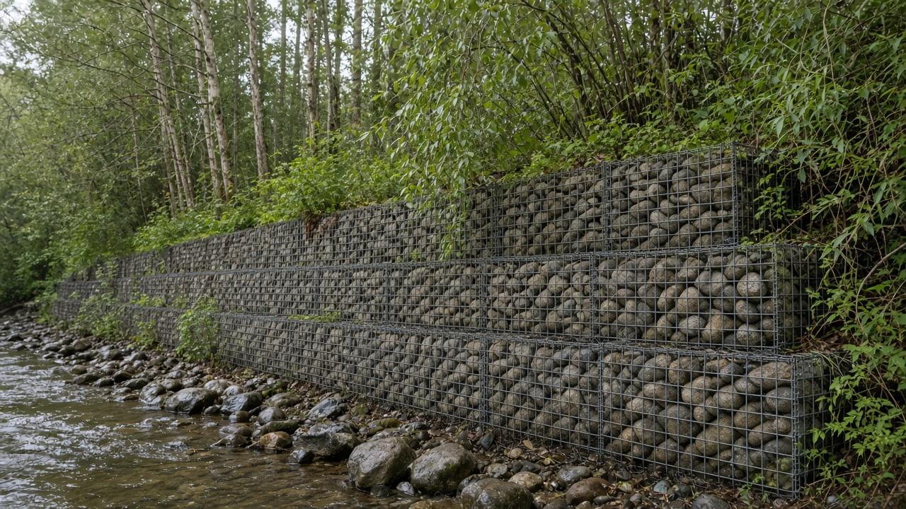 Gabion Retaining Walls in Abbotsford BC