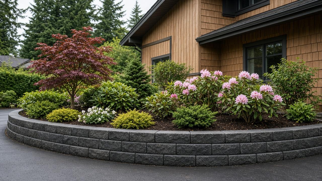 Interlocking Stone Retaining Walls in Abbotsford BC
