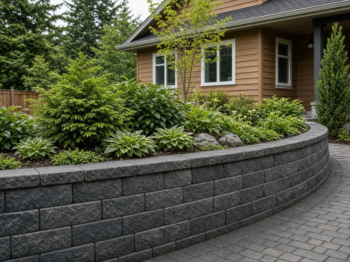 Interlocking Stone Retaining Walls in Abbotsford BC