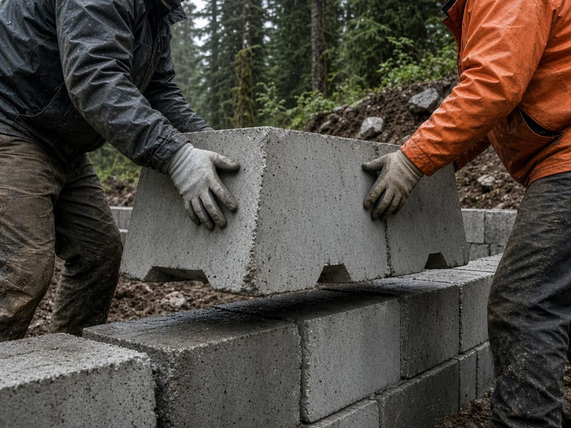Retaining Wall Installation in Abbotsford BC