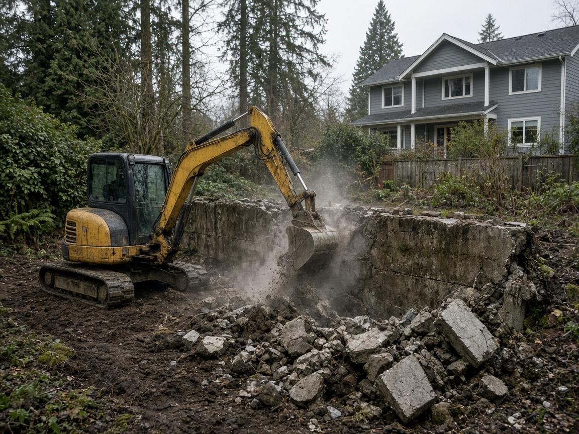 Retaining Wall Replacement in Abbotsford BC